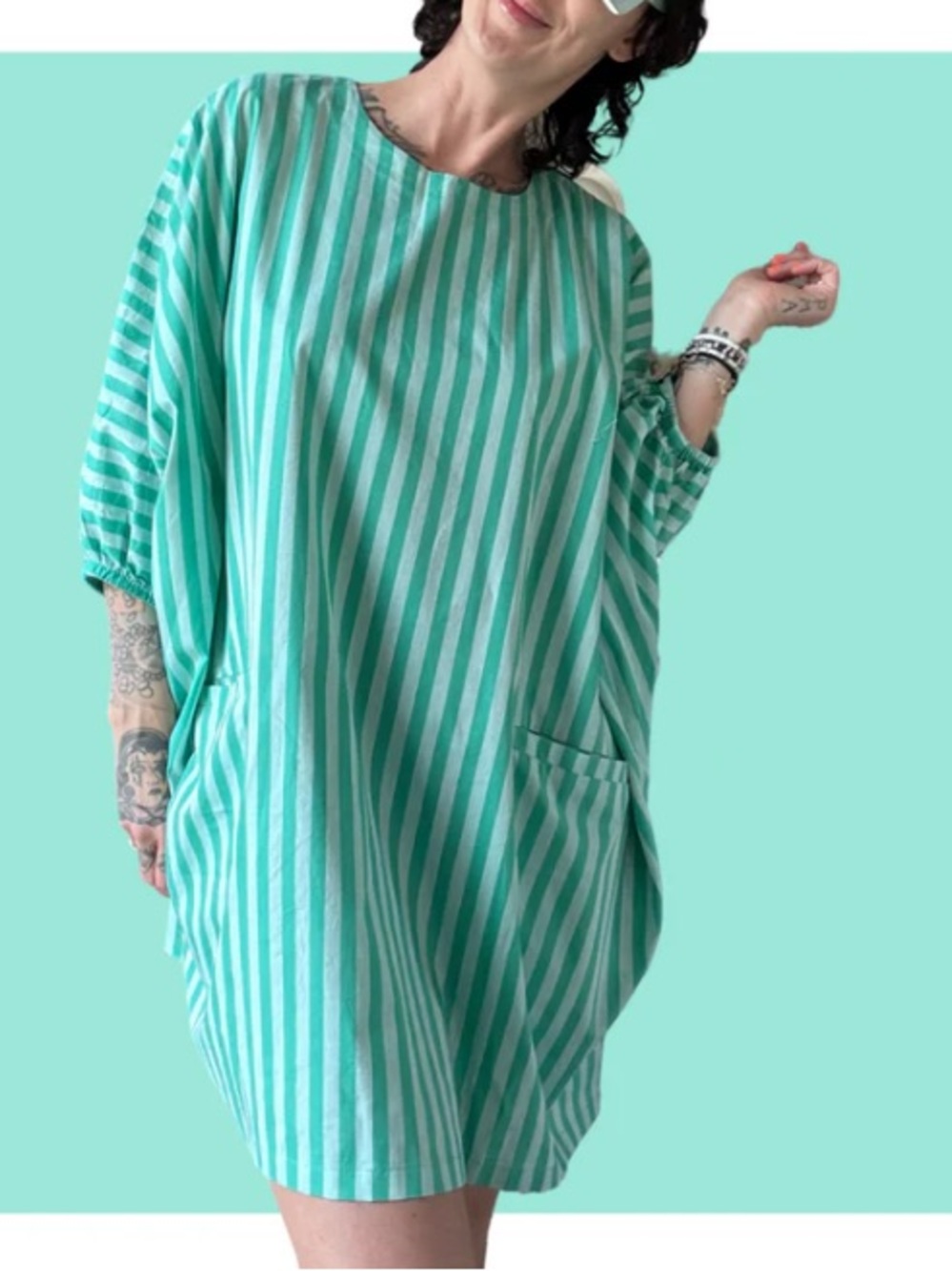 NWOT Red Sky Short Roper Kaftan Dress